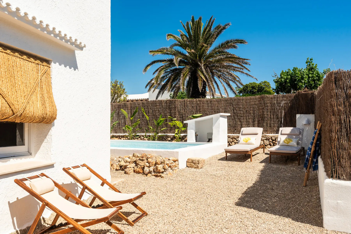 Casa mediterrània a S'Algar, Menorca, a pocs metres del mar